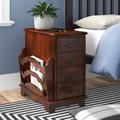 Butler Plantation Cherry End Table Wood in Brown/Red | 24 H x 14.5 W x 24 D in | Wayfair 7038024