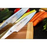 Chroma Type 301 Chef's Knife Stainless Steel/Metal in Gray | 5.75" | Wayfair P04