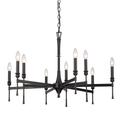 Golden Lighting Landon 34 Inch Chandelier - 3509-9 BLK