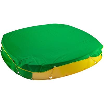 Premium Sandkasten aus Kunststoff in verschiedenen Farben 150 x 150 x 20 cm - Abdeckplane - Buri Image