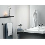 Delta Ara Single Towel Hook Bath Hardware Accessory in Stainless Steel Metal in Gray | 2.13 H x 2.13 W x 3.5 D in | Wayfair 77535