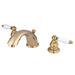 Elements of Design Magellan Widespread Bathroom Faucet w/ Drain Assembly, Stainless Steel in Yellow | 4 H in | Wayfair EB962PL