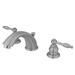 Elements of Design Magellan Widespread Bathroom Faucet w/ Drain Assembly, Stainless Steel in Gray | 4 H in | Wayfair EB968KL