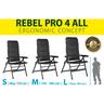 Sedia rebel pro large Brunner