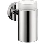 Hansgrohe E & S Accessories Toothbrush Holder Metal in Gray | 5 H x 2.13 W x 4 D in | Wayfair 40518000