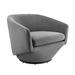 Series Performance Velvet Fabric Swivel Chair