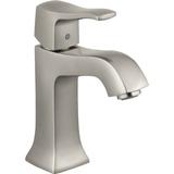 Hansgrohe Metris C Single Hole Bathroom Faucet w/ Drain Assembly in Gray | 8.25 H in | Wayfair 31075821