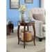 Solid Wood Desktop Round Side Table Sofa Tables Tripod End Table