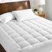 Bare Home Deep Pocket Cotton Top Mattress Pad