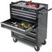 7-Drawer Rolling Tool Cart with Lock Mechanic Tool Box Storage Cabinet