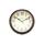 Howard Miller&reg; Virgo Quartz 8.5&quot; Wall Clock Glass/Plastic in Black/Brown/Gray | 8.5 H x 8.5 W x 1.5 D in | Wayfair 625381