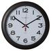 Howard Miller® Norcross Home or Office 11" Wall Clock Glass/Plastic | 12.25 H x 12.25 W x 1.5 D in | Wayfair 625320