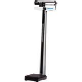 Health o Meter Dual-Reading Beam Scale, Steel in Black | 57.5 H x 20.3 W x 10.4 D in | Wayfair 402KL