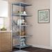 Hallowell Hi-Tech Extra Heavy-Duty Open Type 4 Shelf Shelving Unit Add-on Wire/Metal in Gray | 87 H x 48 W x 24 D in | Wayfair A7710-24HG