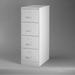 CommClad 4 - Drawer Vertical Filing Cabinet Metal/Steel in Gray | 52 H x 18 W x 25 D in | Wayfair HRH1003 6077942