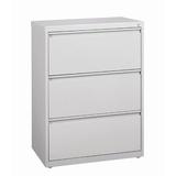 CommClad 3-Drawer Lateral Filing Cabinet Metal/Steel in Gray | 40.25 H x 30 W x 18.63 D in | Wayfair HRH1017 6078054