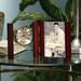 Howard Miller® Alex Traditional Analog Quartz Alarm Tabletop Clock in Glass Wood in Brown | 6 H x 5.75 W x 2.25 D in | Wayfair 645618