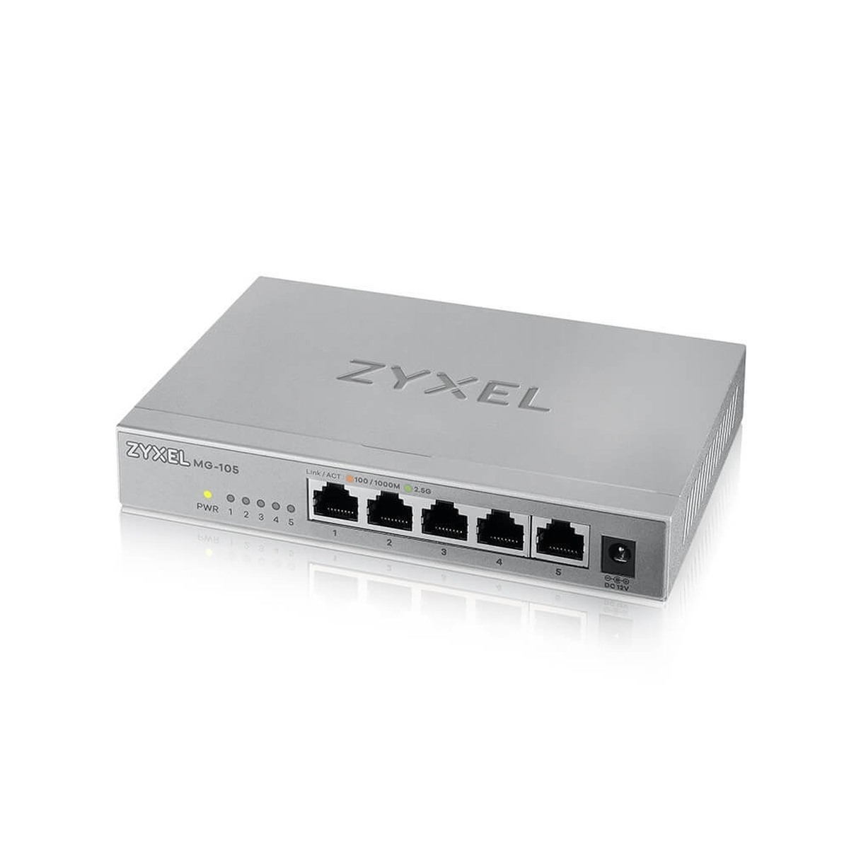 ZyXEL MG-105 5-Port 25G MultiGig Switch unmgd