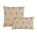 Hand Block Painted Outdoor Pillow Covers - Select Colors - Gray, 12" x 20" - Ballard Designs Gray 12" x 20" - Ballard Designs