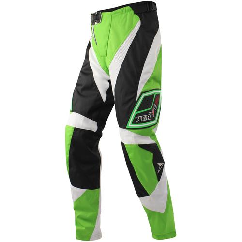 Motorradhose NERVE ""Nerve Motocross"" Hosen Gr. XL, N-Gr, grün