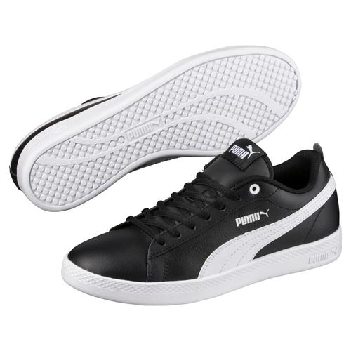 „Sneaker PUMA „“SMASH WNS V2 L““ Gr. 36, schwarz-weiß (puma black, puma white) Schuhe Sneaker“