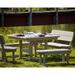 POLYWOOD® Park 48" Square Outdoor Table Plastic in Green | 29.5 H x 49.5 W x 49.5 D in | Wayfair PST48GR