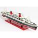 Old Modern Handicrafts SS United States Model Ship Wood in Black/Brown/White | 9 H x 32 W x 4 D in | Wayfair C082