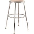 National Public Seating 6200 Series Height Adjustable Drafting Stool w/ Footring Manufactured Wood/Metal in Brown | Wayfair #6218H