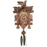 Loon Peak® Cassie-Leigh Cuckoo Wall Clock Wood in Brown | 13 H x 8.25 W x 6.25 D in | Wayfair E8A83797D1F64802B49E1AF1B055A30F