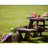 POLYWOOD® Park 53" Octagon Outdoor Table in Black | Wayfair PH53BL