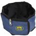 Pet Life Single Wallet-Sized Travel Pet Bowl Plastic (affordable option) in Blue | 4 H x 5 W x 5 D in | Wayfair S1BL