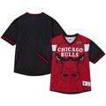 Men's Mitchell & Ness Red Chicago Bulls Jumbotron 3.0 Mesh V-Neck T-Shirt