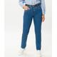 5-Pocket-Jeans RAPHAELA BY BRAX "Style CAREN NEW" Gr. 44, Normalgrößen, grau (stein) Damen Jeans 5-Pocket-Jeans