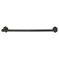 Alno Inc Nicole Wall Mounted Towel Bar Metal | 3.13 H x 3.125 D in | Wayfair A7720-24-BARC