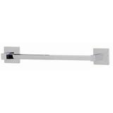Alno Inc Contemporary II 12" Wall Mounted Towel Bar Metal in Gray | 2 H x 2.25 D in | Wayfair A8420-12-PN