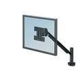 Fellowes Mfg. Co. Plat Panel Monitor Height Adjustable Universal Desk Mount in Black | 24 H x 4.75 W x 14.5 D in | Wayfair FEL8038201