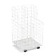 Safco Products Company Wire Roll Files Filing Cart Metal in White | 30.5 H x 16.25 W x 16.5 D in | Wayfair 3084