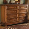 Tommy Bahama Home Island Estate Martinique Double Dresser Wood in Brown/Red | 44 H x 69 W x 21 D in | Wayfair 531-222