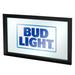 Trademark Global Bud Light Deluxe Framed Vintage Advertisement Glass in Blue | 15 H x 26 W x 1 D in | Wayfair AB1500-BL