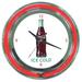 Trademark Global Coca Cola 14" Ice Cold Bottle Wall Clock Metal in Red | 14 H x 14 W x 3 D in | Wayfair Coke-1400-v8-B