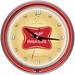 Trademark Global Miller High Lite Neon 14" Wall Clock Metal in Red | 14 H x 14 W x 3 D in | Wayfair MHL1400