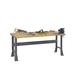 Tennsco Corp. Butcher Block Top Workbench Wood/Steel in Gray | 33.75 H x 60 W x 30 D in | Wayfair WB-1-3060W -2