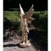 Lark Manor™ Mondamin Fairy of Kensington Garden Statue in Brown | 49.5 H x 18 W x 23 D in | Wayfair 4491F28467344BFBB4FFCE3F03AB7E51