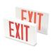 Tatco Polycarbonate Surface-Mounted LED Exit Sign Polycarbonate in Red/White | 8.75 H x 12.25 W x 2.5 D in | Wayfair TCO07230