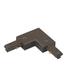 WAC Lighting Wire Left L Connector in Brown | 0.75 H x 4.25 D in | Wayfair HL-LEFT-DB