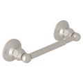Rohl Country Bath Wall Mounted Single Spring Loaded Toilet Paper Holder Metal in Gray | 2.5 H x 7 W x 2.75 D in | Wayfair ROT18STN
