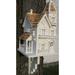 Home Bazaar Classic Series Victorian Manor 15" H x 10" W x 9" D Birdhouse Wood in Brown/White | 15 H x 10 W x 9 D in | Wayfair HB-2043