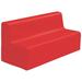 Wesco NA Symphony L-Shaped Soft Seating Foam in Red | 20 H x 39 W x 19 D in | Wayfair 639011