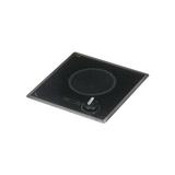 Mediterranean Kenyon 13" Electric Cooktop w/ 1 Burner, Glass in Black | 3.25 H x 12 W x 12.5 D in | Wayfair B41517