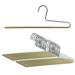 Mawa Metal Non-Slip Standard Hanger Metal in Yellow | 4.75 H x 13.75 W x 0.25 D in | Wayfair 18189